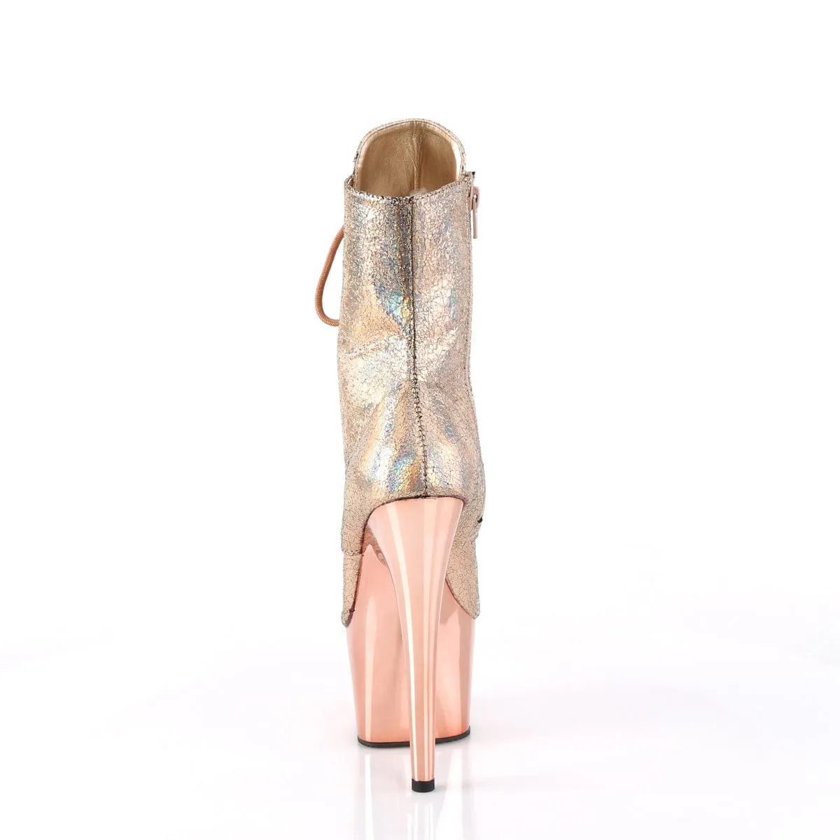 ADORE-1020HM Rose Gold Hologram Metallic Pu/Rose Gold Chrome