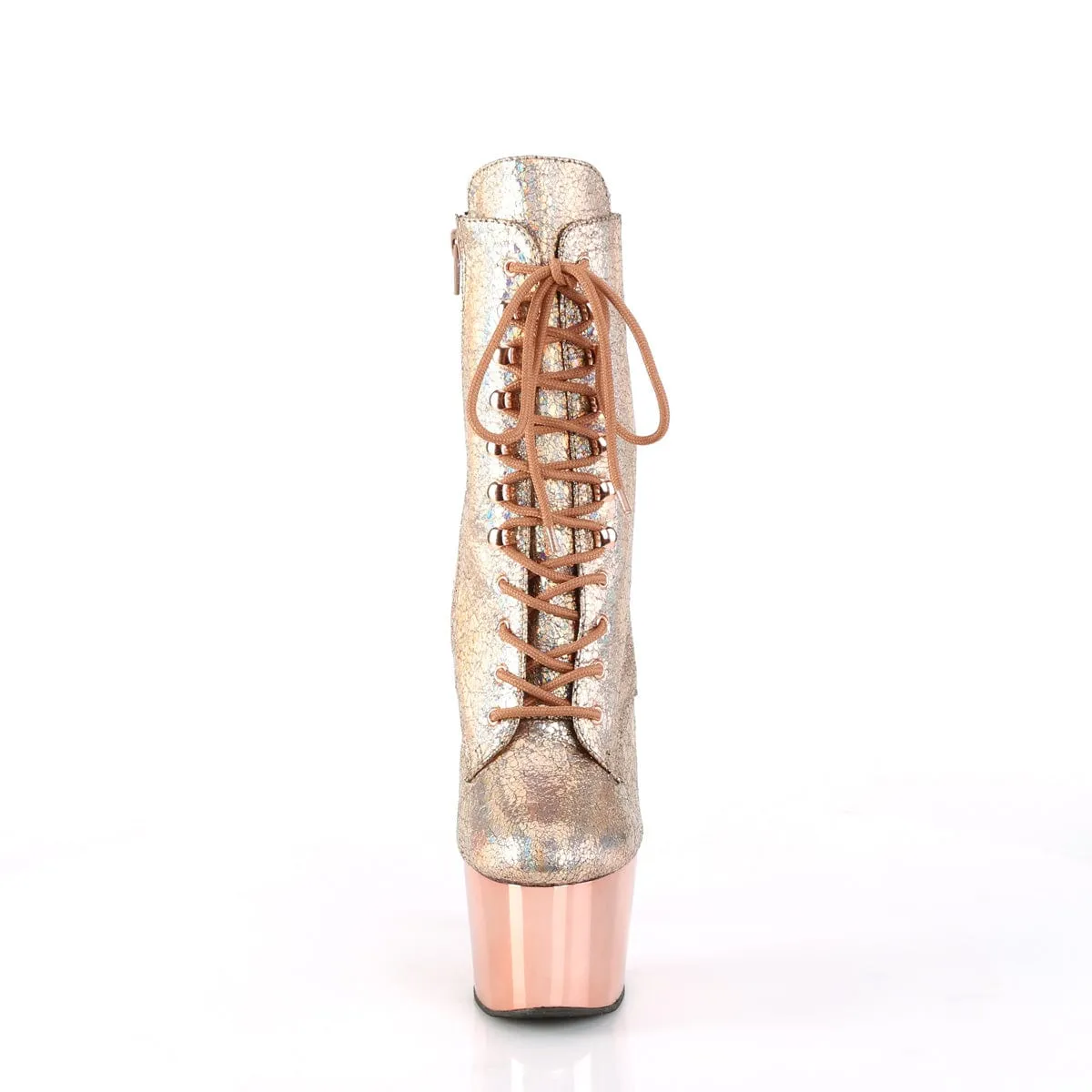 ADORE-1020HM Rose Gold Hologram Metallic Pu/Rose Gold Chrome