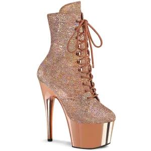 ADORE-1020HM Rose Gold Hologram Metallic Pu/Rose Gold Chrome