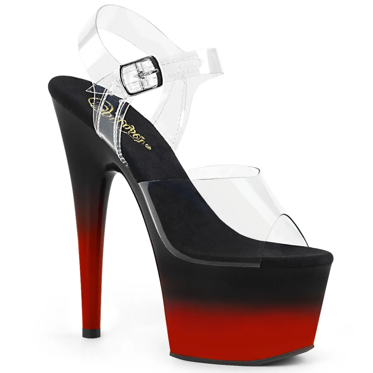 ADORE-708BR-H Clear/Black-Red