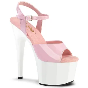 ADORE-709 Baby Pink Patent/White