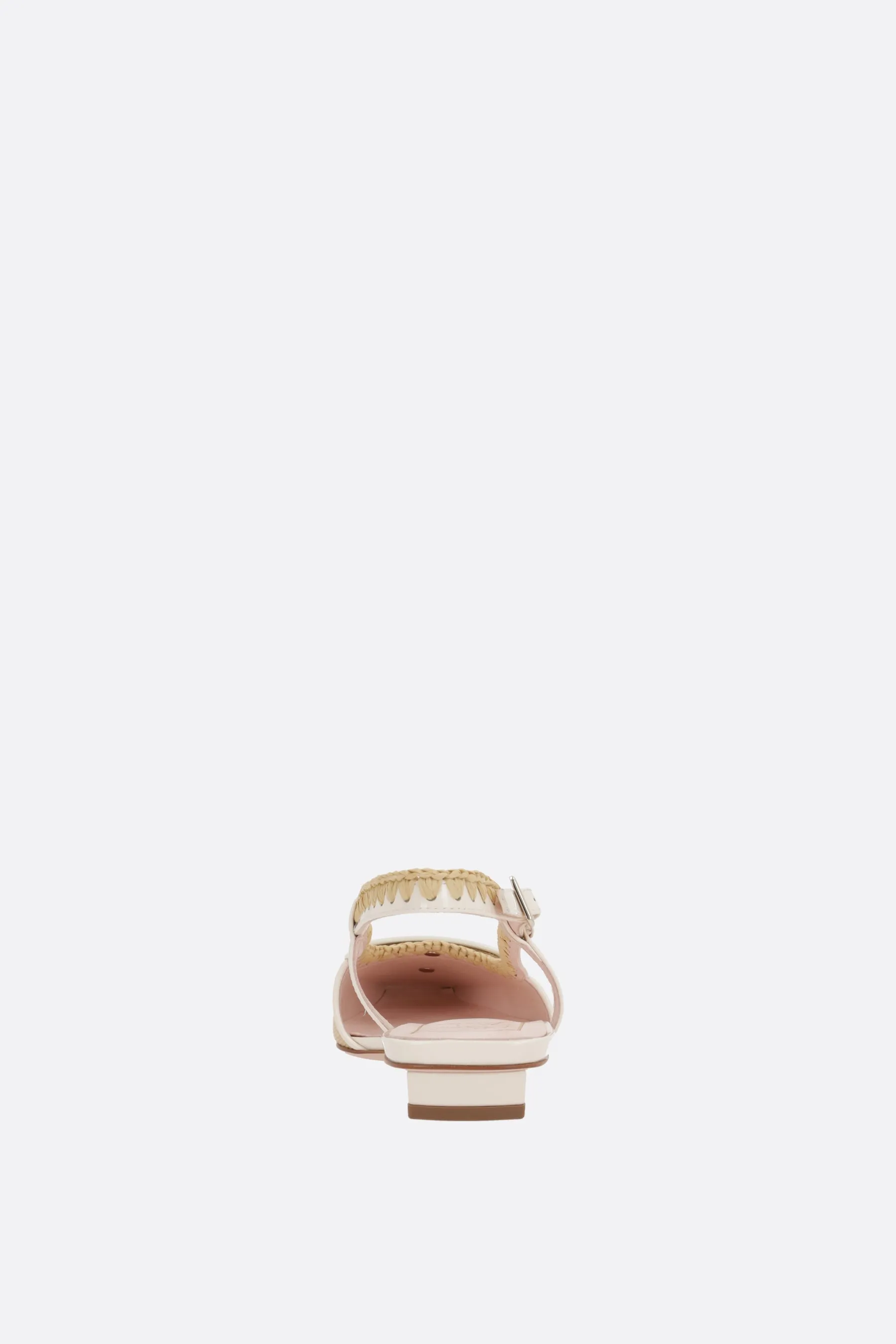 Belle Vivier slingbacks in canvas