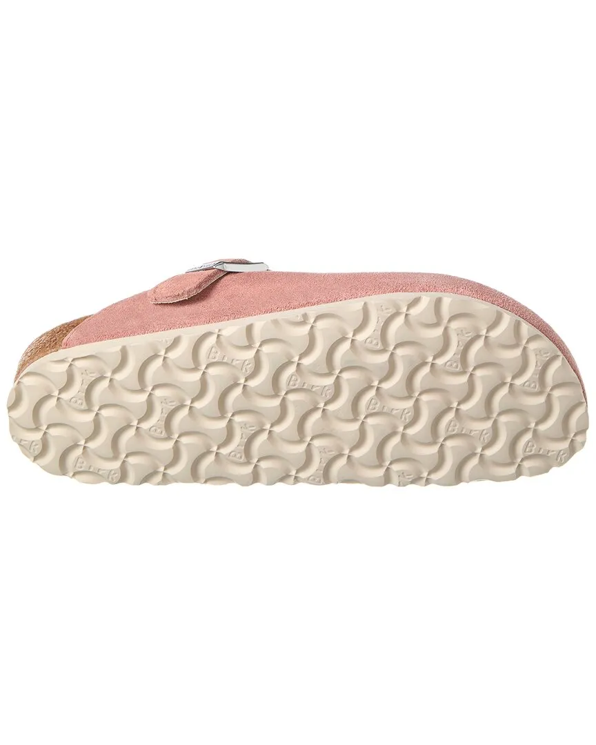 Birkenstock Boston VL Narrow Suede & Shearling Clog