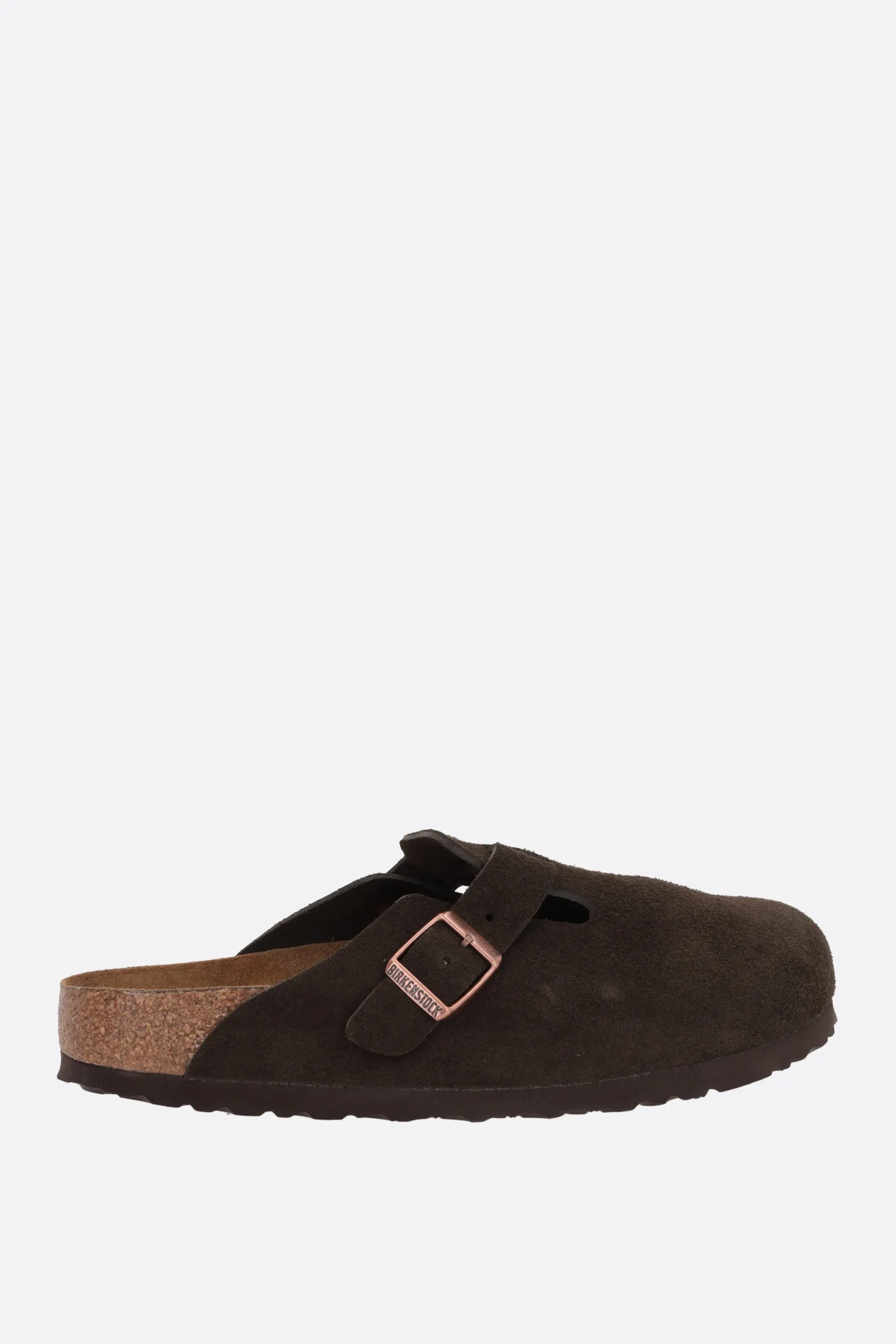 Boston BS suede flat mules (Narrow Fit)