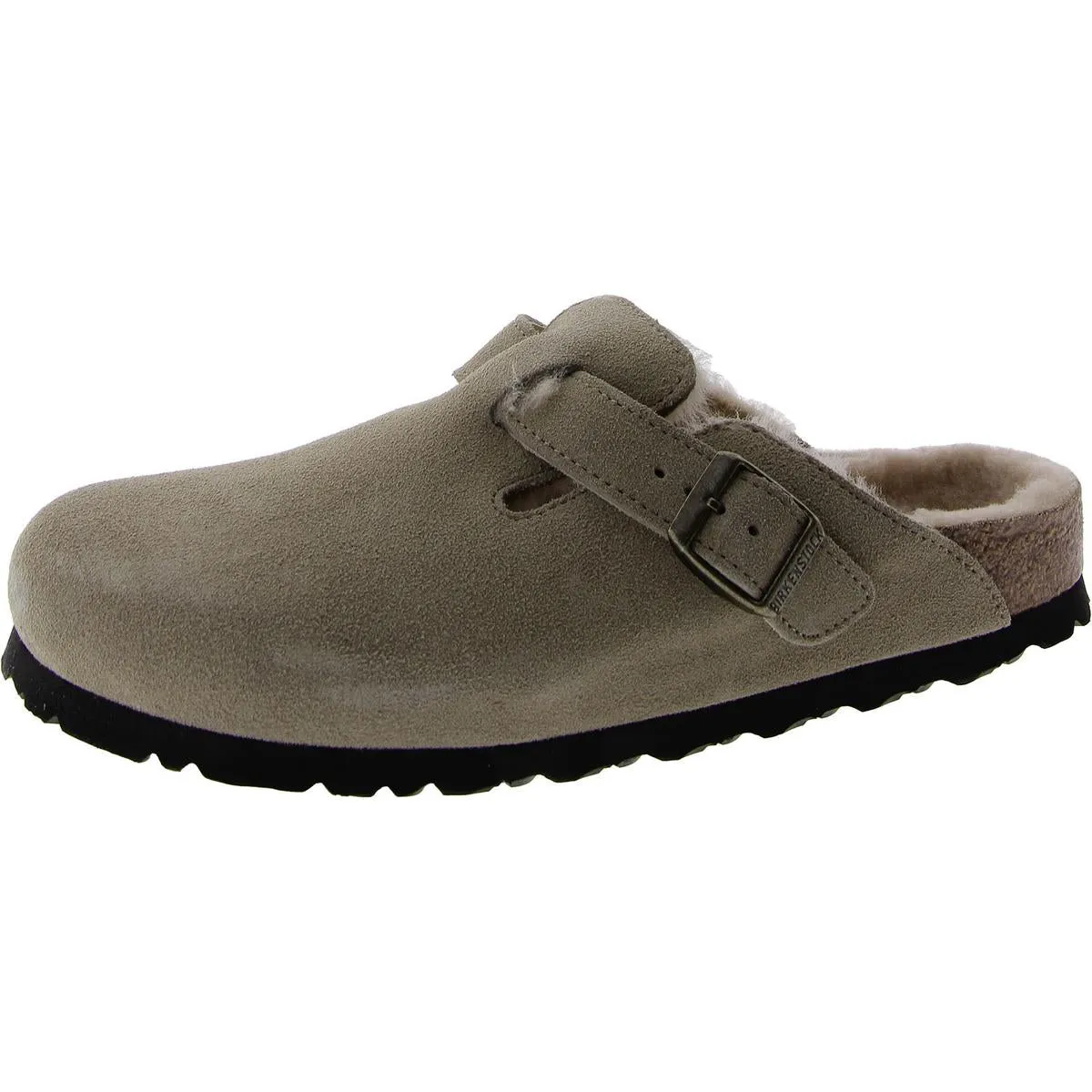 Boston VL Womens Suede Slip On Mules
