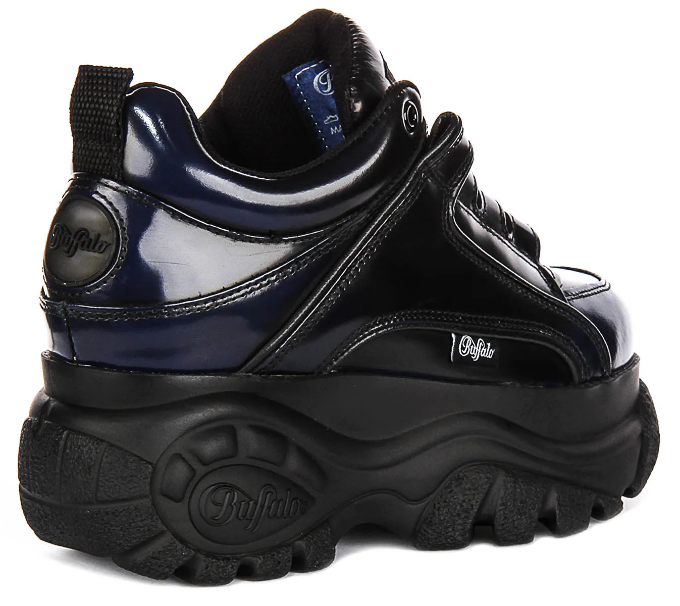 Buffalo 1339-14 2.0 In Black Blue Rub For Women Shoes Buffalo