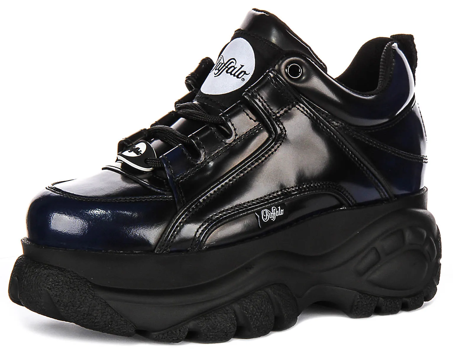 Buffalo 1339-14 2.0 In Black Blue Rub For Women Shoes Buffalo
