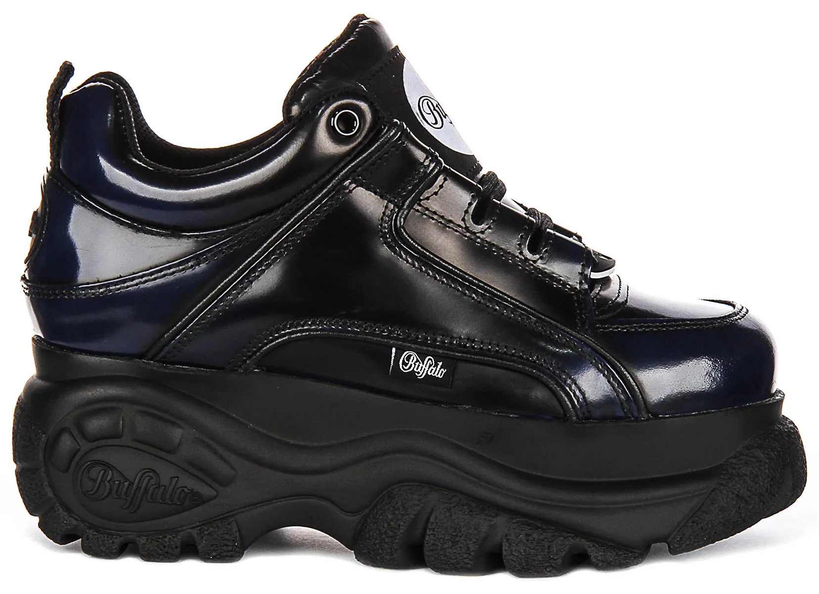 Buffalo 1339-14 2.0 In Black Blue Rub For Women Shoes Buffalo