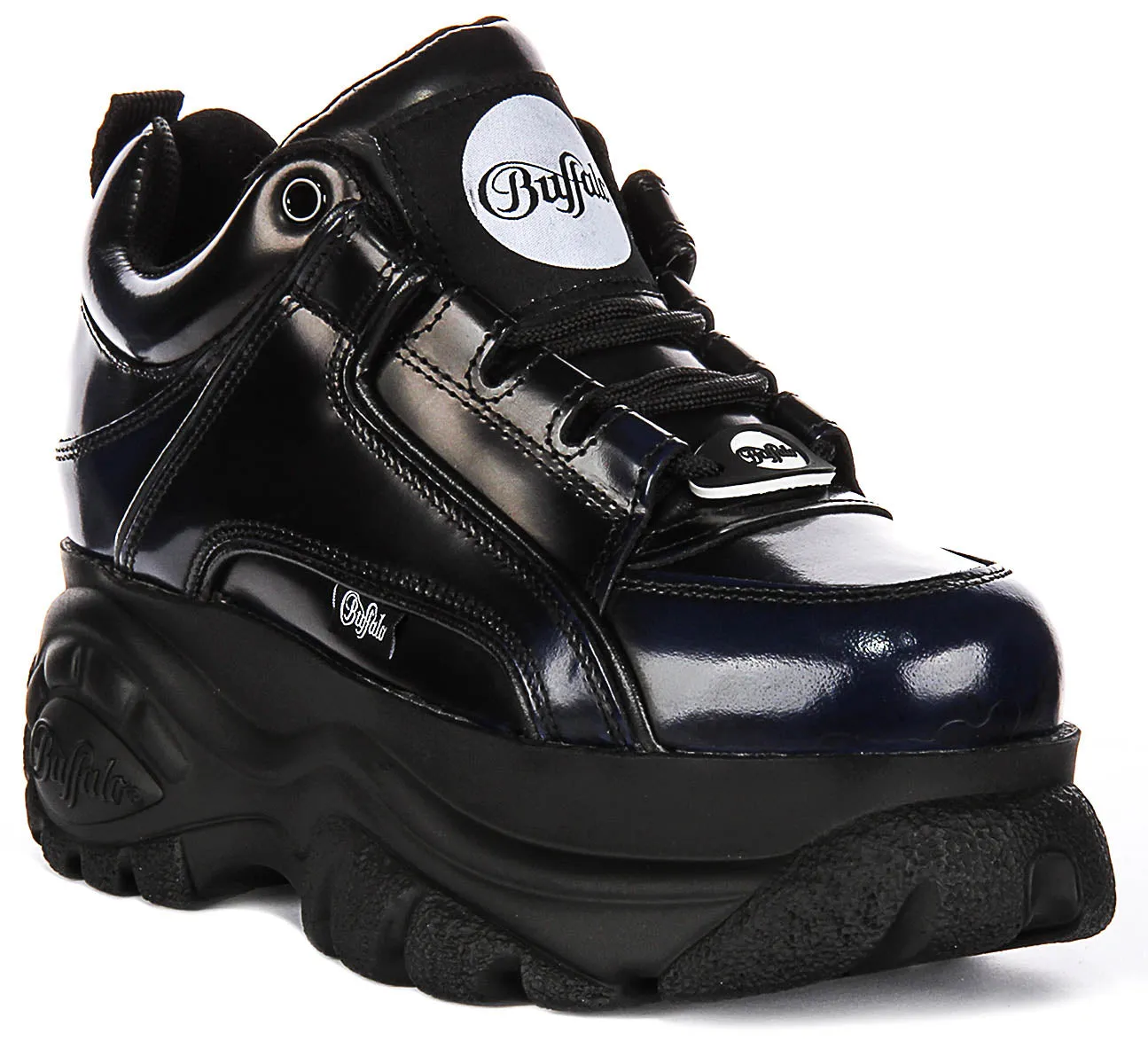 Buffalo 1339-14 2.0 In Black Blue Rub For Women Shoes Buffalo