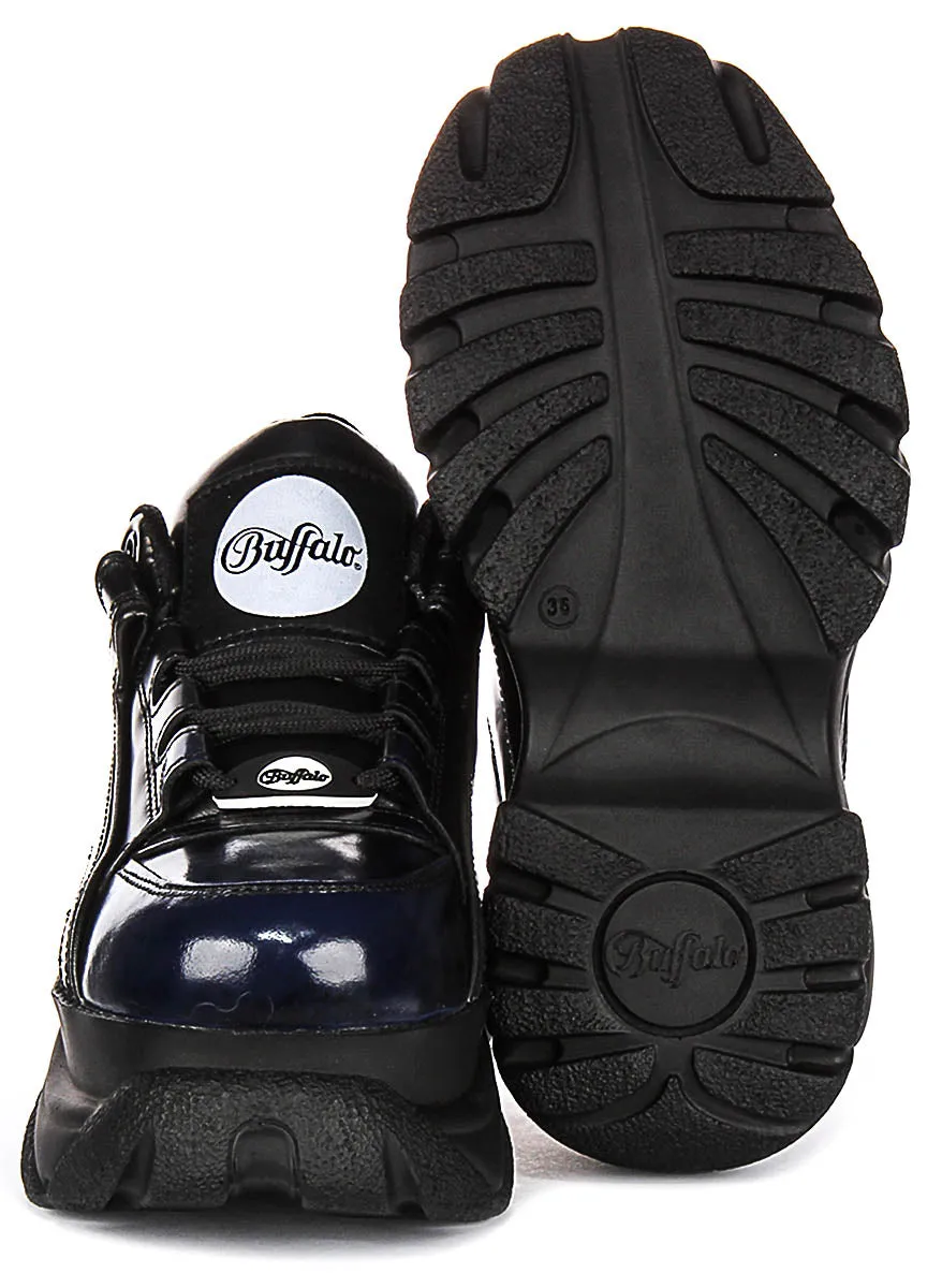 Buffalo 1339-14 2.0 In Black Blue Rub For Women Shoes Buffalo