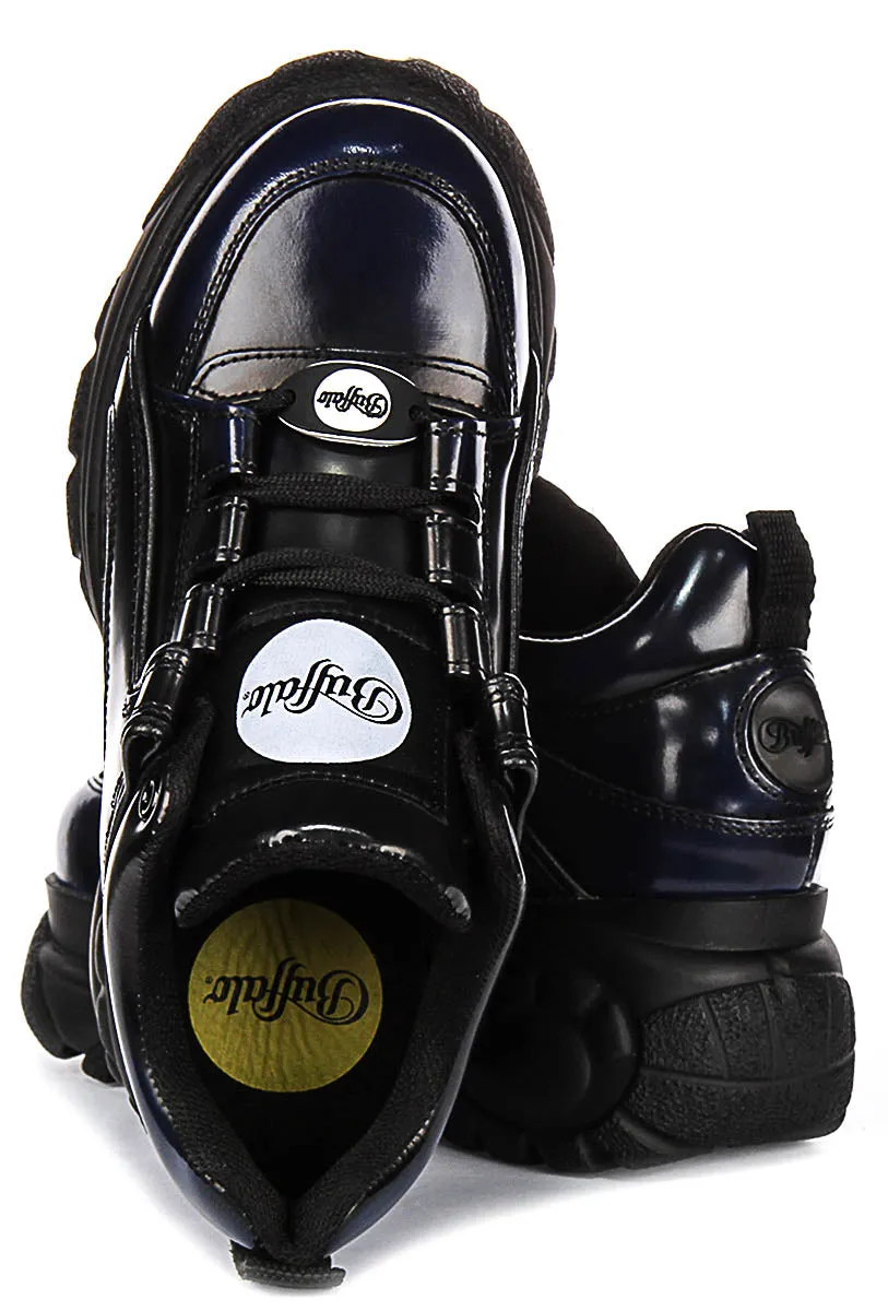 Buffalo 1339-14 2.0 In Black Blue Rub For Women Shoes Buffalo