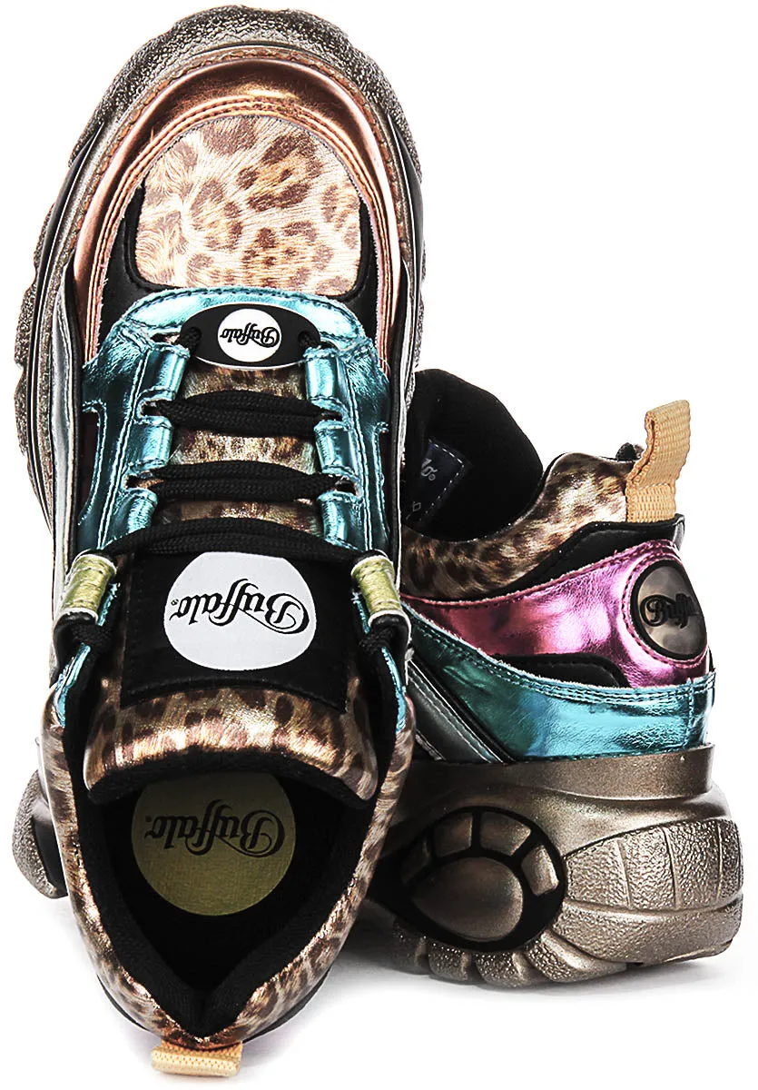 Buffalo 1339-14 Metalic In Multi Colour For Women Shoes Buffalo