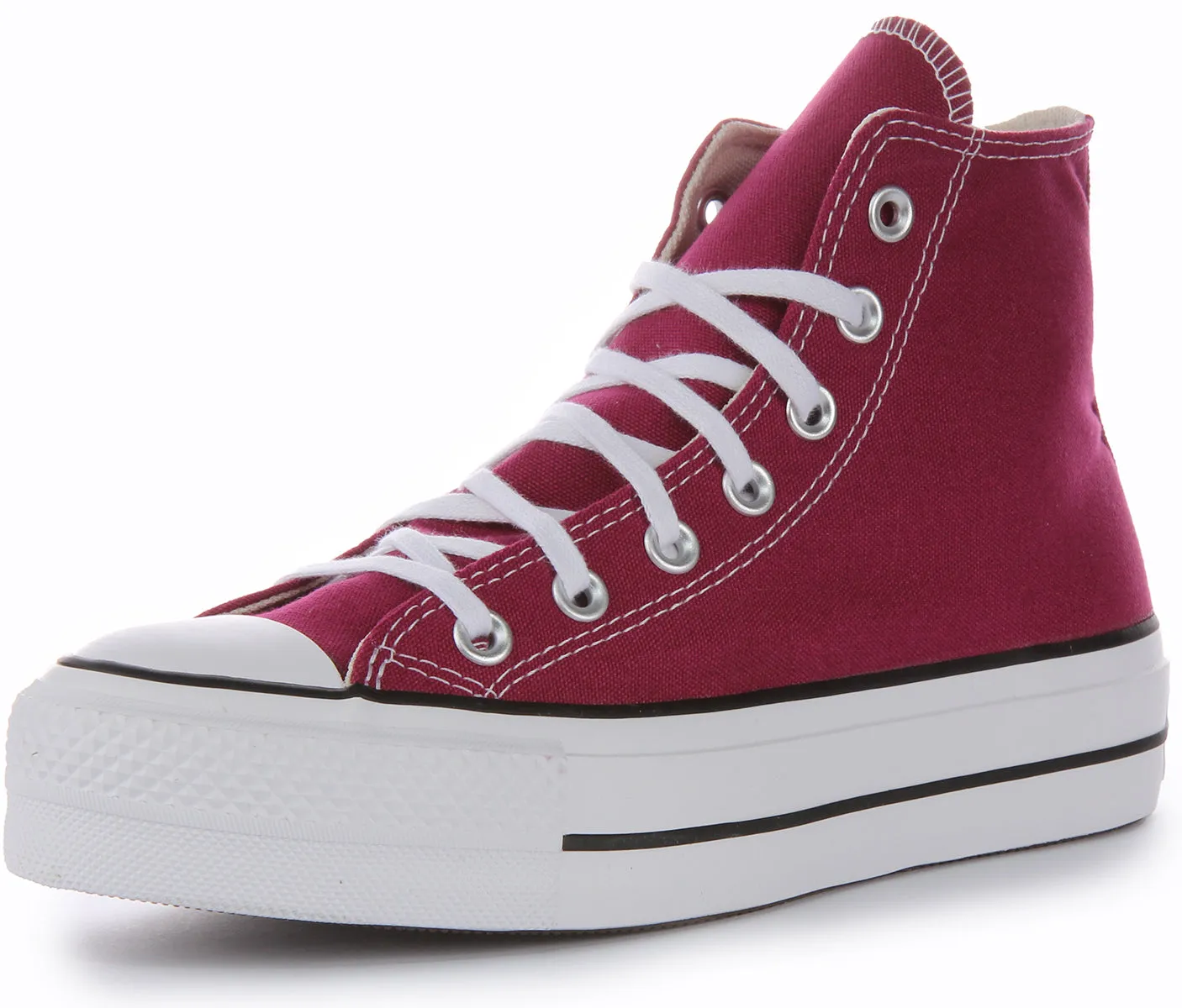 Converse All Star Lift A05471C In Maroon For Women Shoes Converse