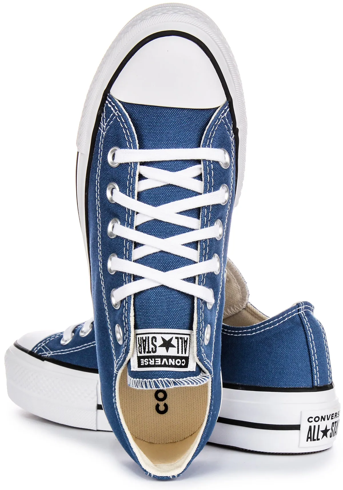 Converse All Star Lift A08289C In Blue White Shoes Converse