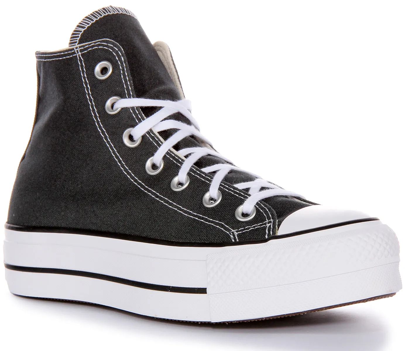 Converse All Star Lift In Dark Pine Shoes Converse