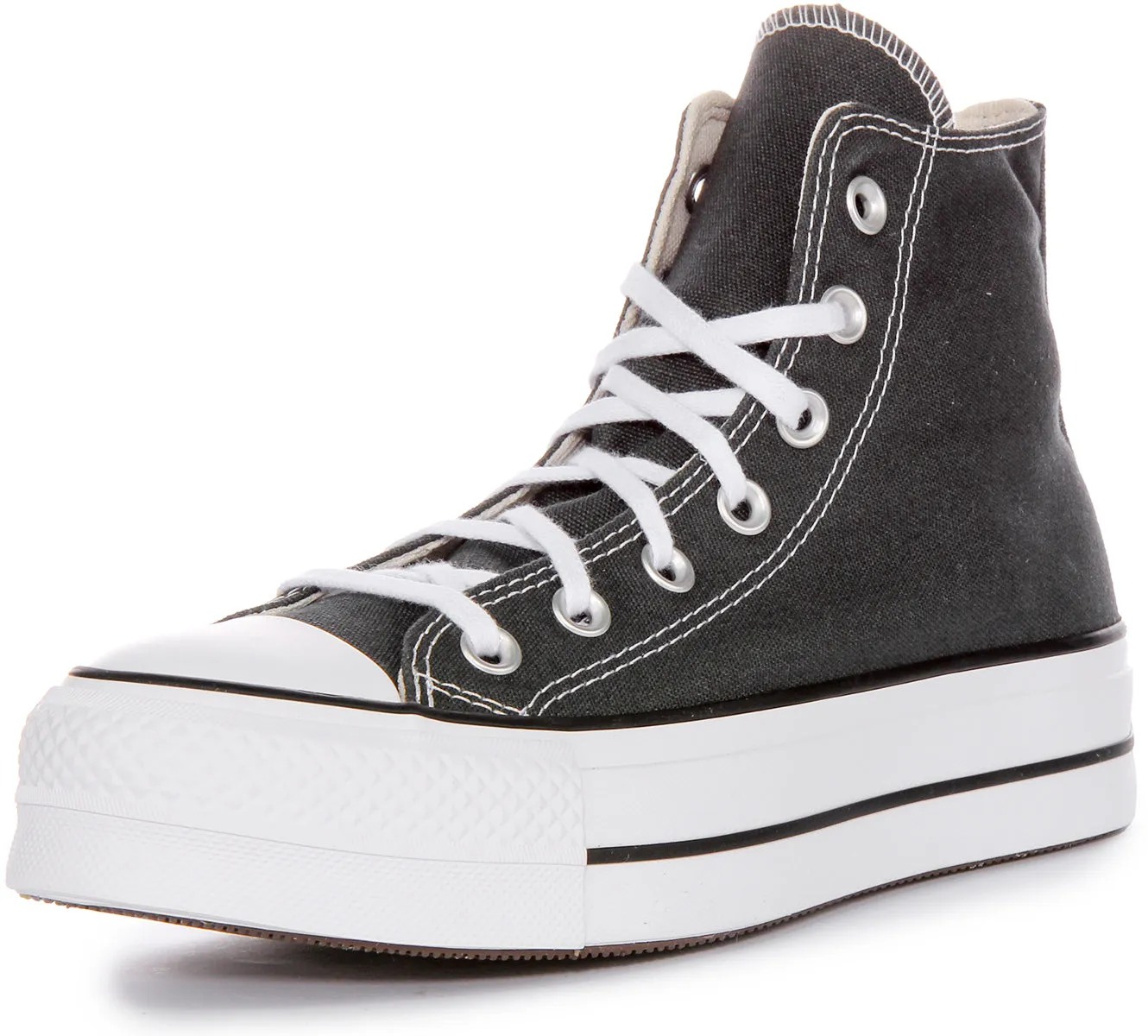 Converse All Star Lift In Dark Pine Shoes Converse