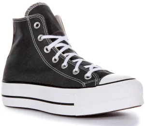 Converse All Star Lift In Dark Pine Shoes Converse