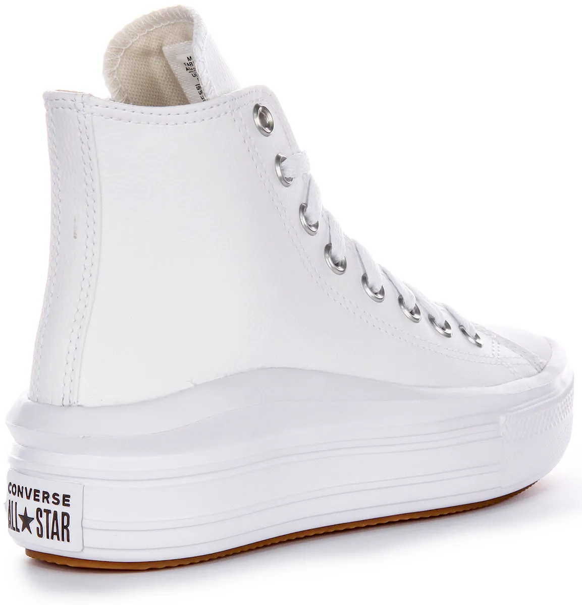 Converse All Star Move Hi A04295C In White For Women Shoes Converse