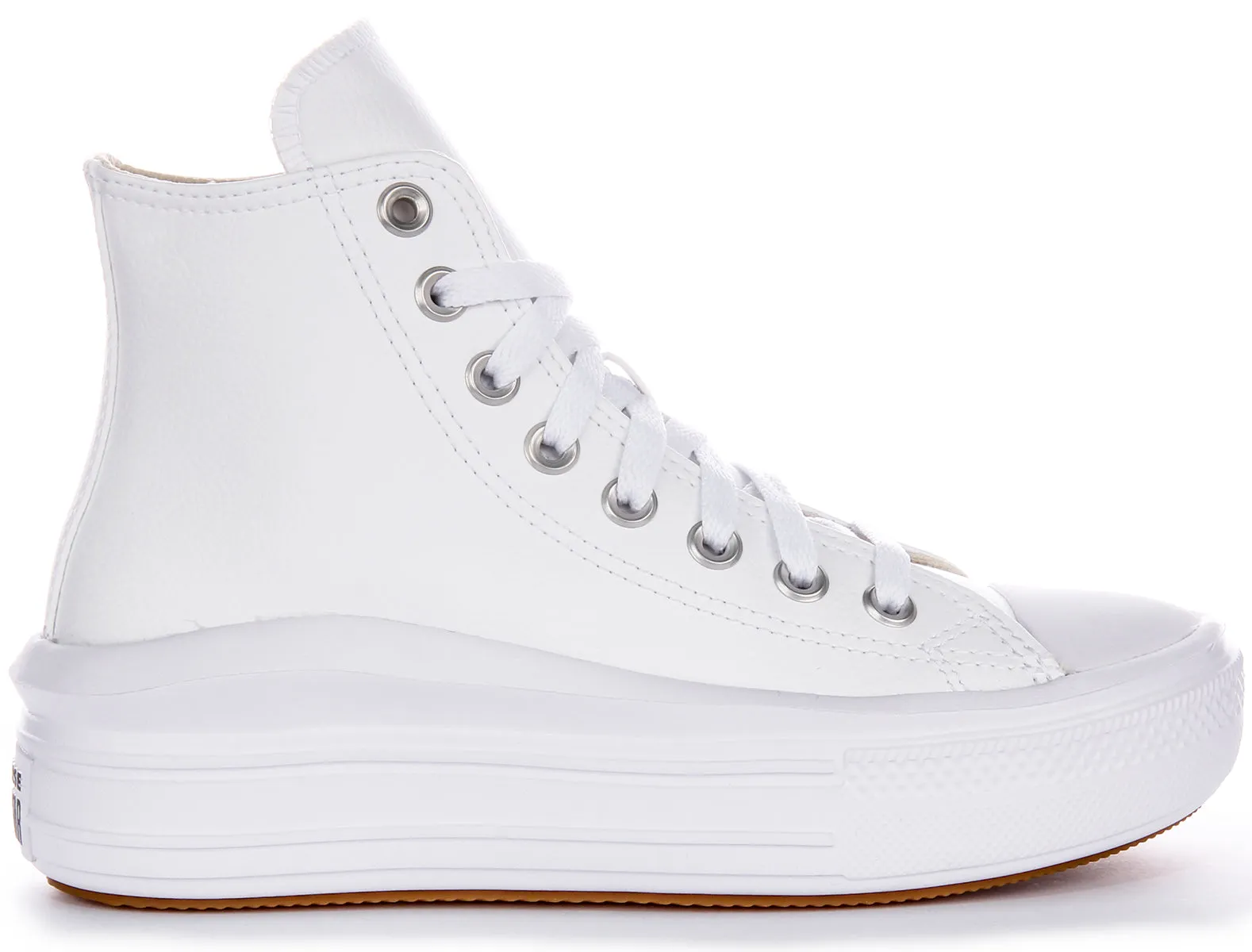 Converse All Star Move Hi A04295C In White For Women Shoes Converse