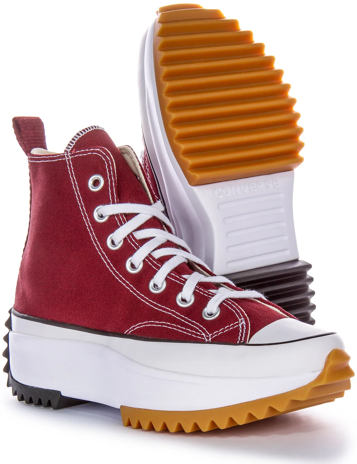 Converse Runstar Hike Hi A06514C In Maroon Shoes Converse