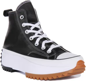 Converse Runstar Hike Platform Hi A04292C In Black White Shoes Converse