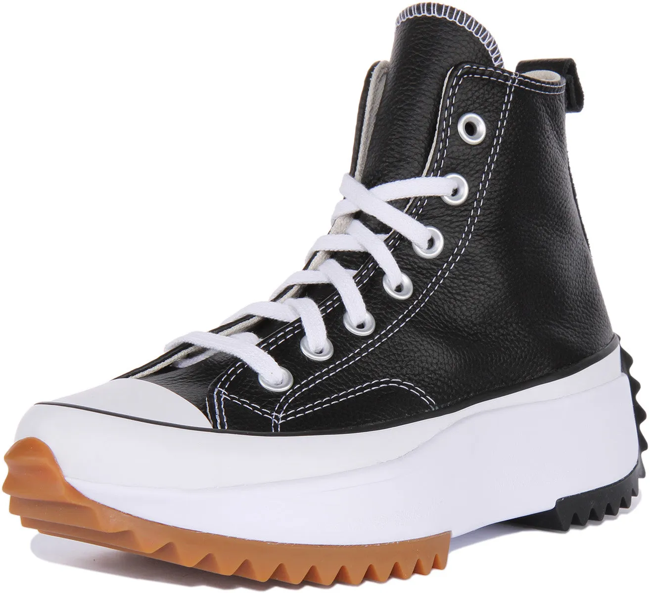 Converse Runstar Hike Platform Hi A04292C In Black White Shoes Converse