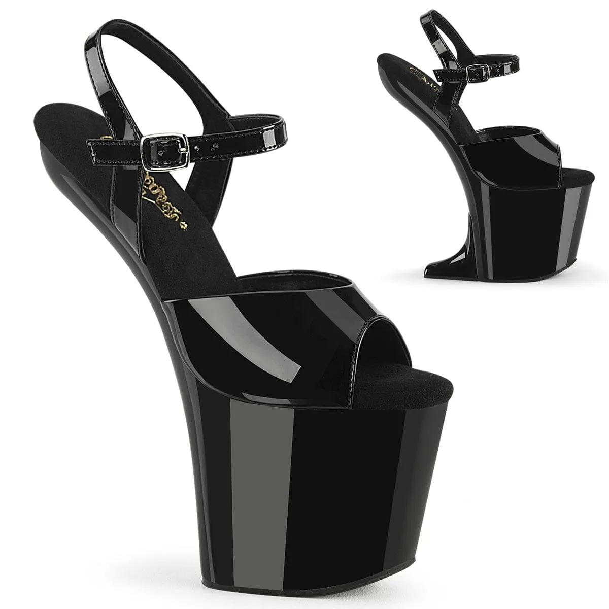 CRAZE-809 Black Patent/Black
