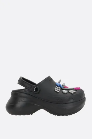 Crocs™ Jibbitz™ mules in rubber with charms