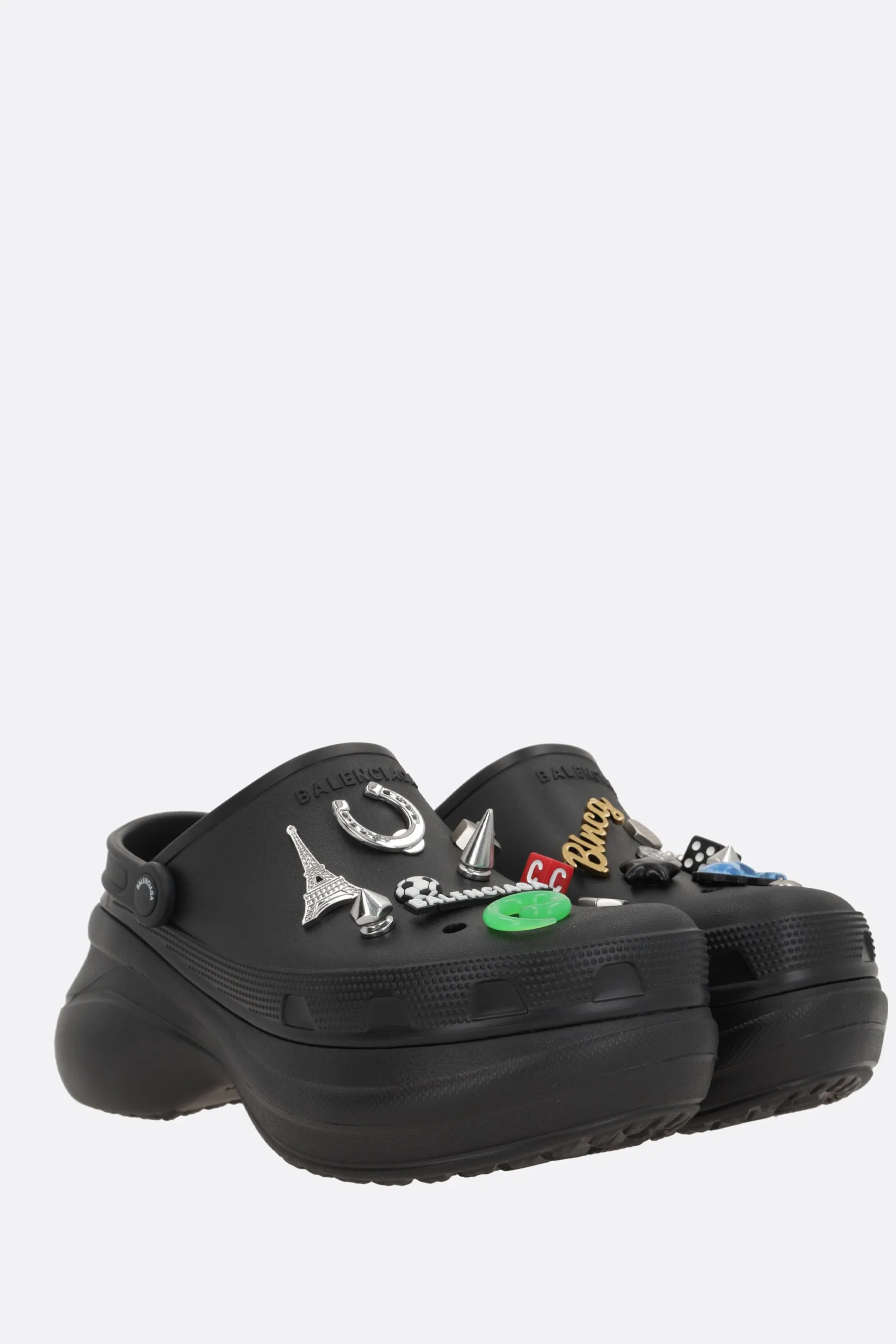 Crocs™ Jibbitz™ mules in rubber with charms