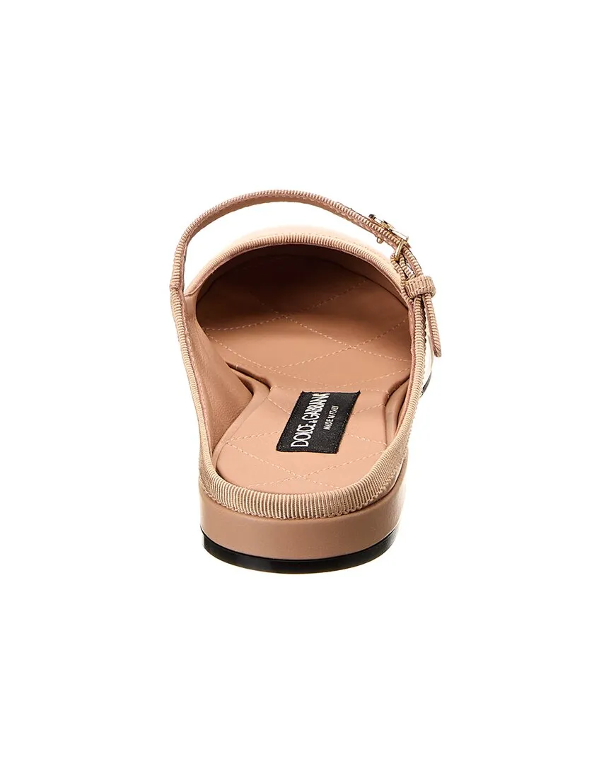 Dolce & Gabbana Leather Mule