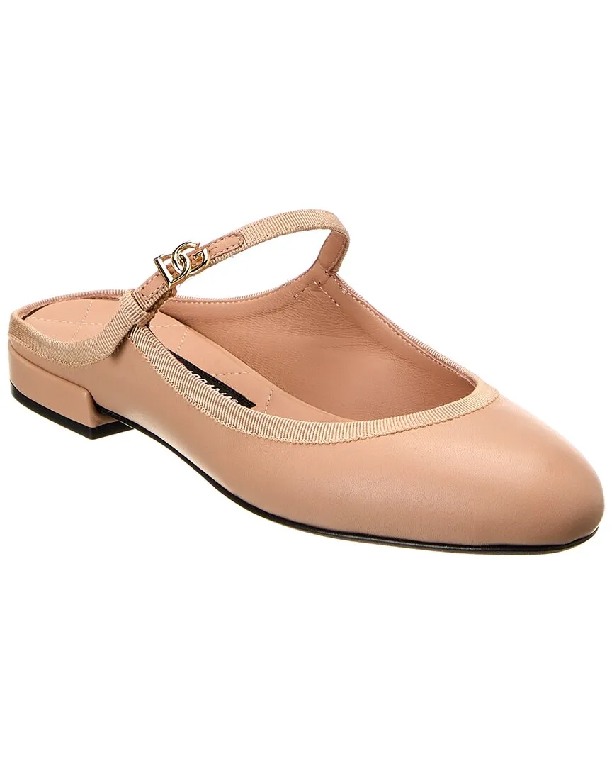 Dolce & Gabbana Leather Mule