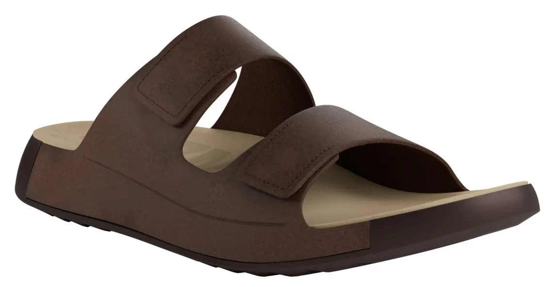Ecco 500904-02667 2nd Cozmo Mens Two-Strap Slide Sandal ecco Shoes