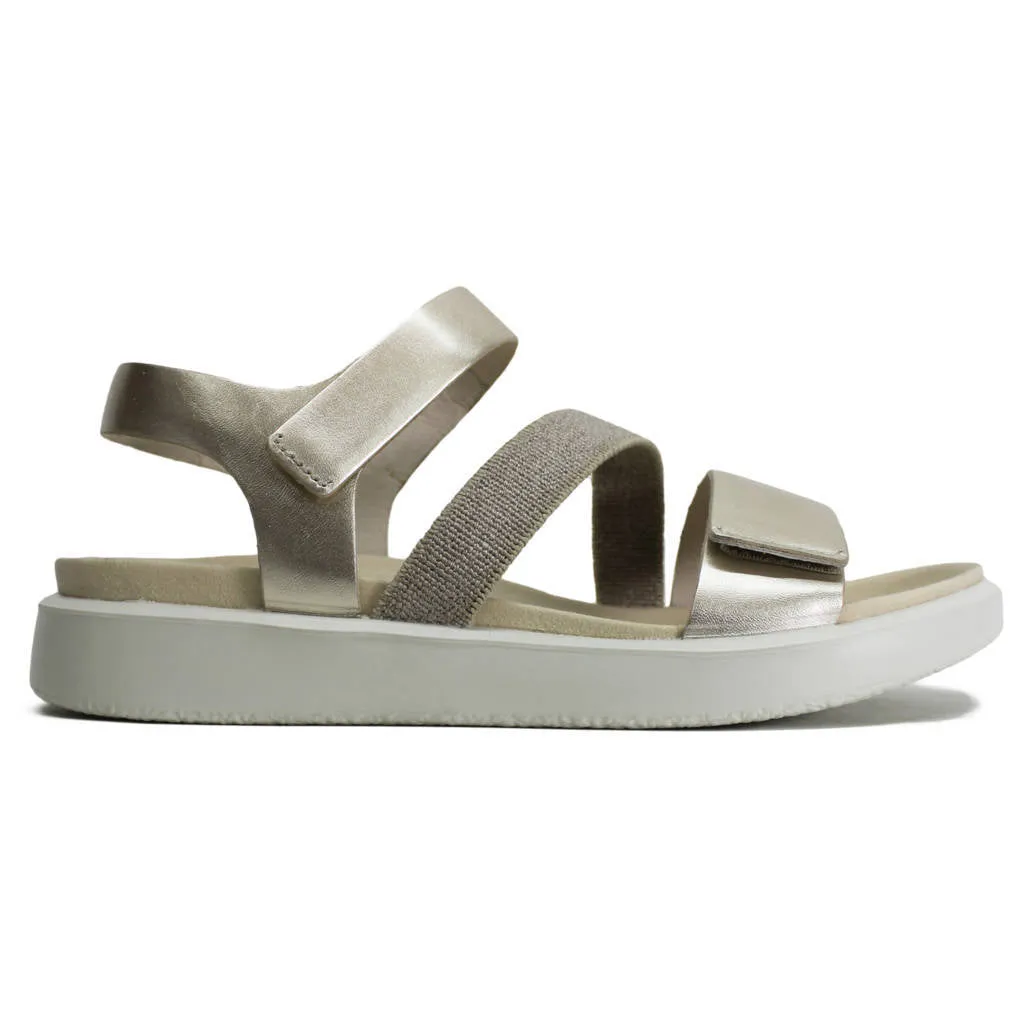Ecco Flowt Leather Women's Ankle Strap Sandals ecco Shoes