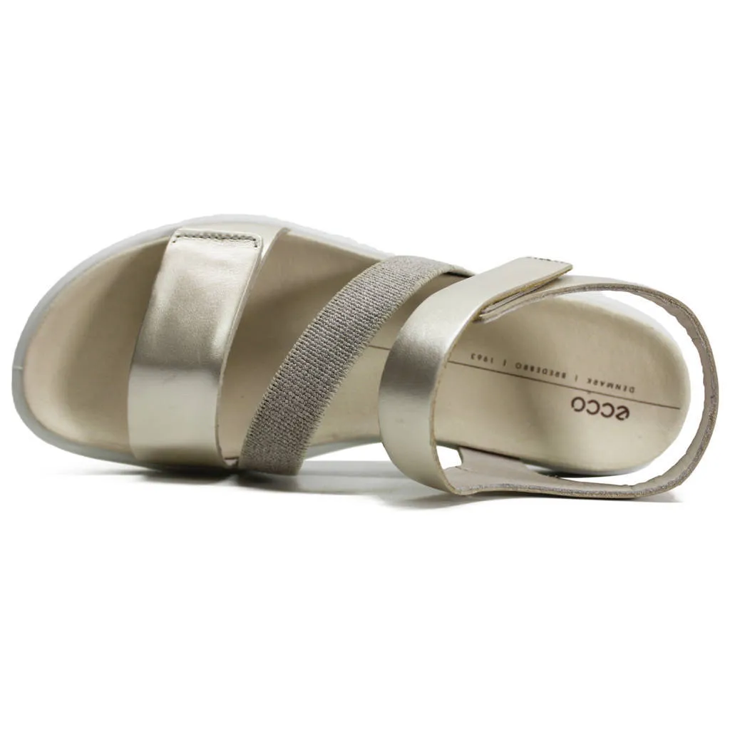 Ecco Flowt Leather Women's Ankle Strap Sandals ecco Shoes