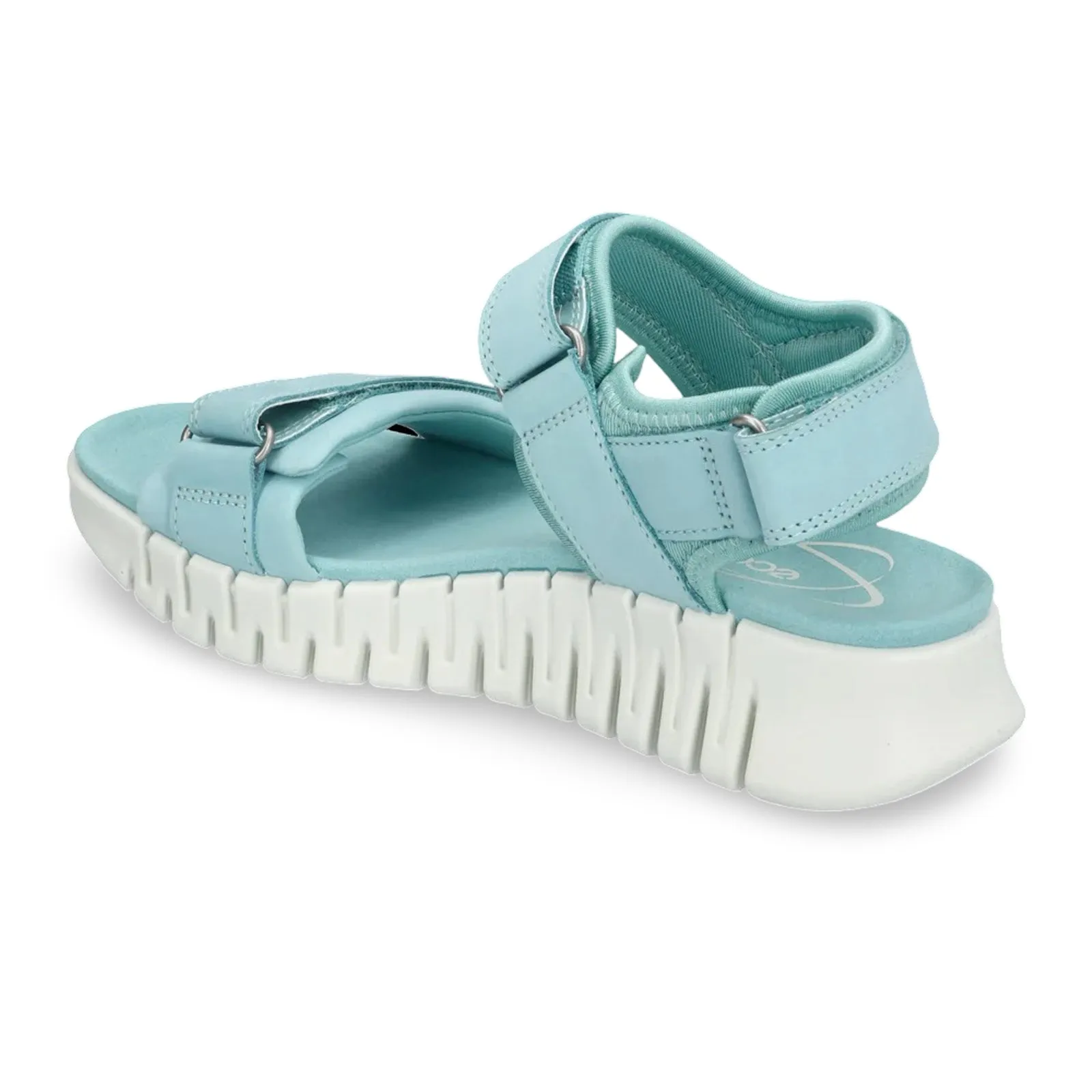 Ecco Gruuv Sol Leather Textile Women's Slingbacks Sandals ecco Shoes