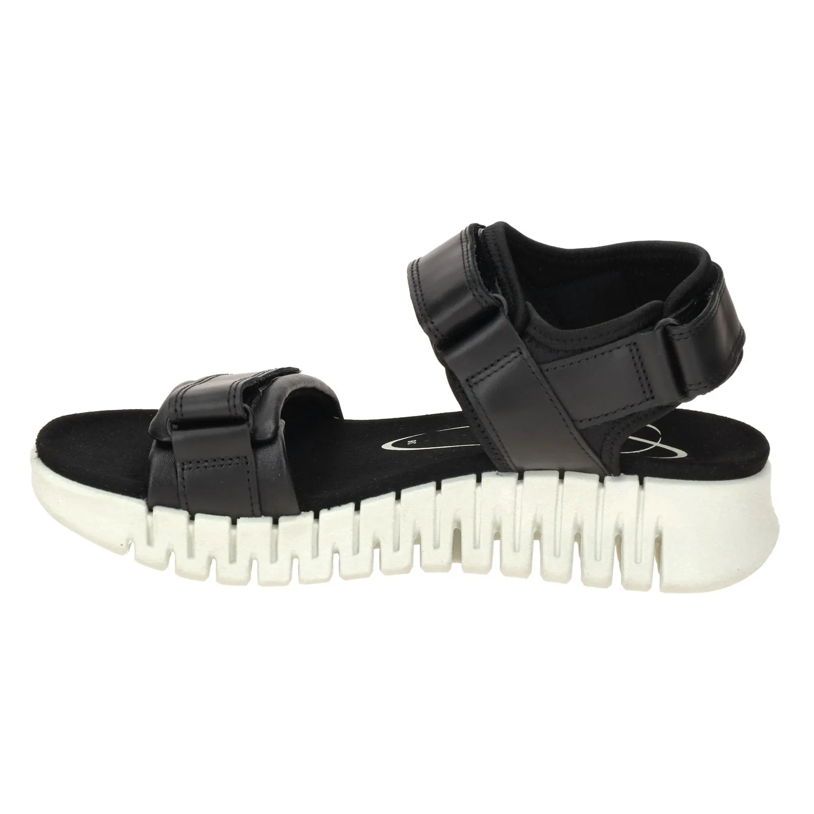 Ecco Gruuv Sol Leather Textile Women's Slingbacks Sandals ecco Shoes