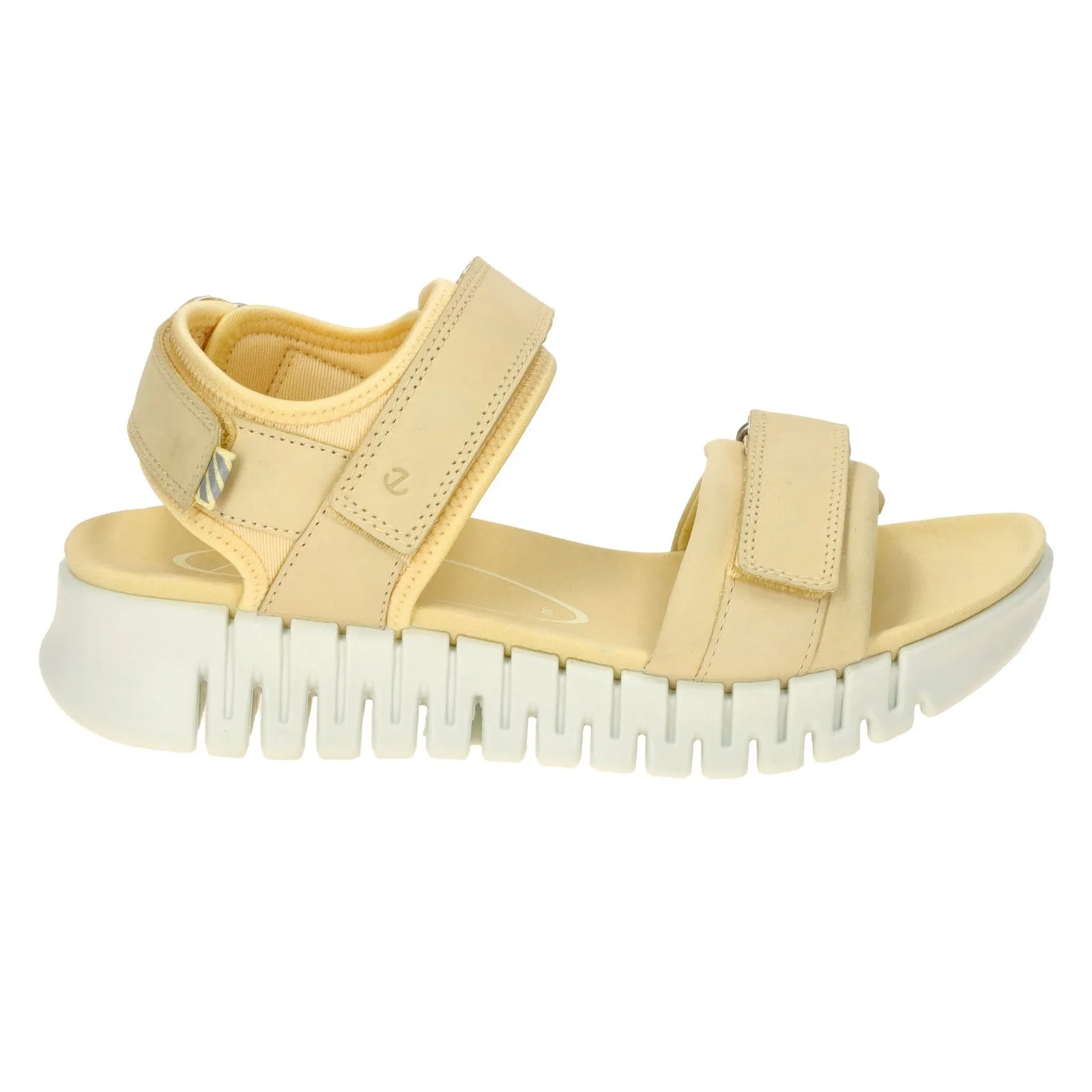 Ecco Gruuv Sol Leather Textile Women's Slingbacks Sandals ecco Shoes
