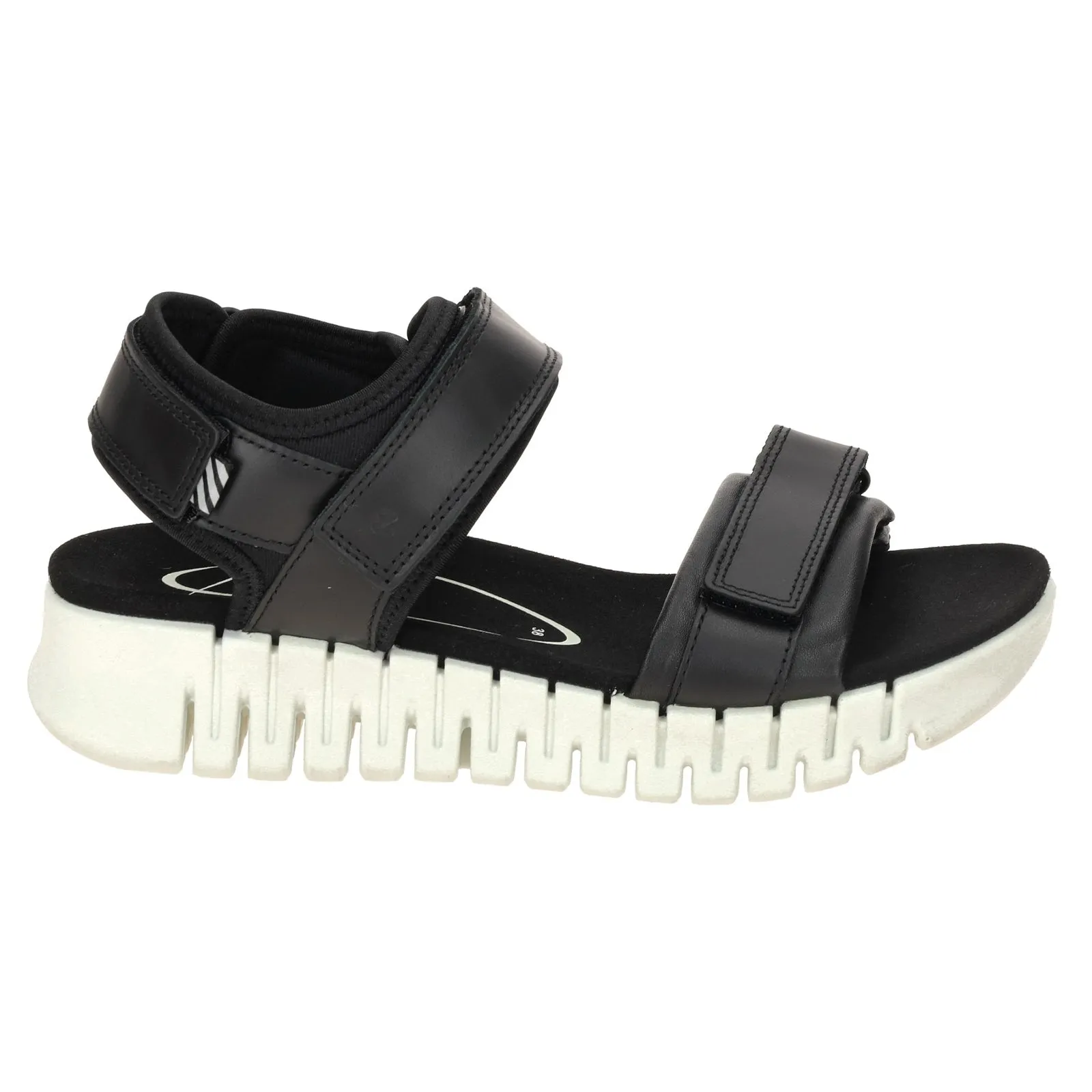 Ecco Gruuv Sol Leather Textile Women's Slingbacks Sandals ecco Shoes