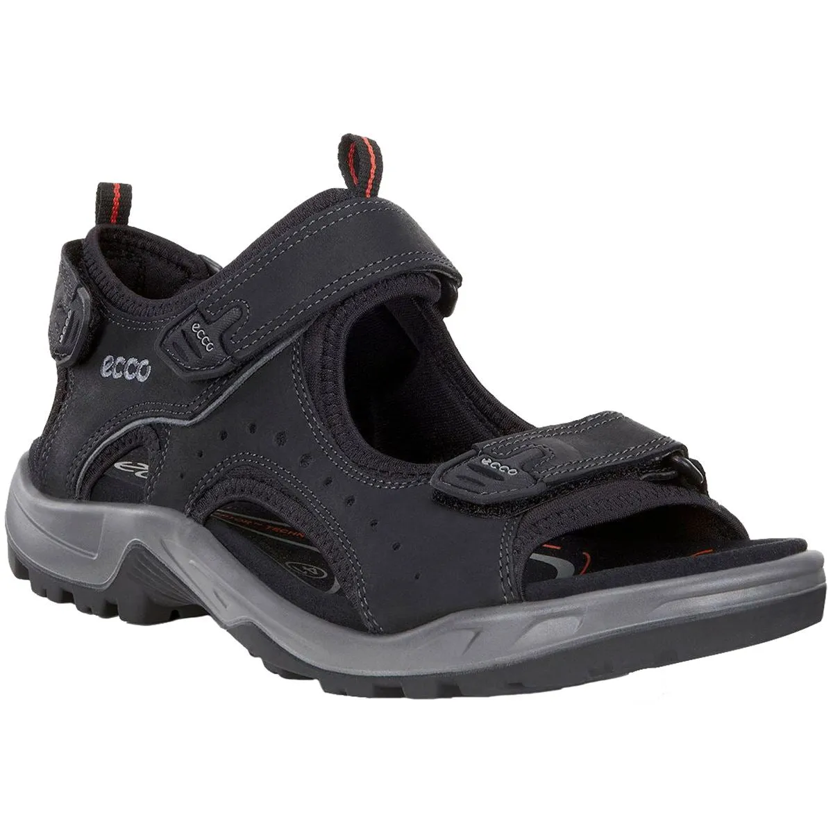 Ecco Offroad Nubuck Men's Hook and Loop Sandals ecco Shoes