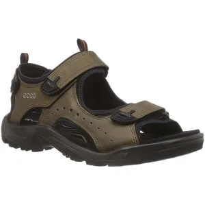 Ecco Offroad Nubuck Men's Hook and Loop Sandals ecco Shoes
