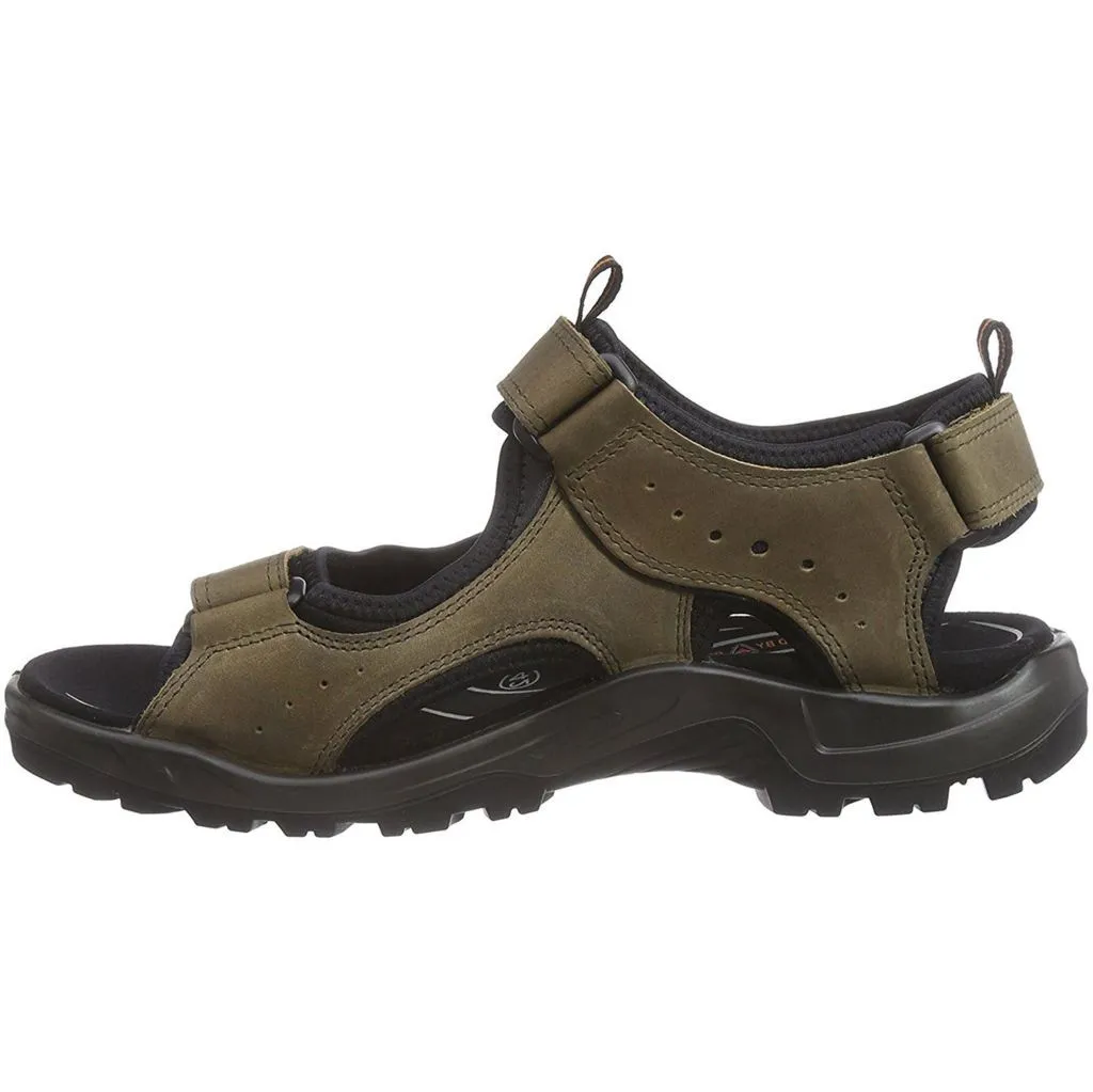 Ecco Offroad Nubuck Men's Hook and Loop Sandals ecco Shoes