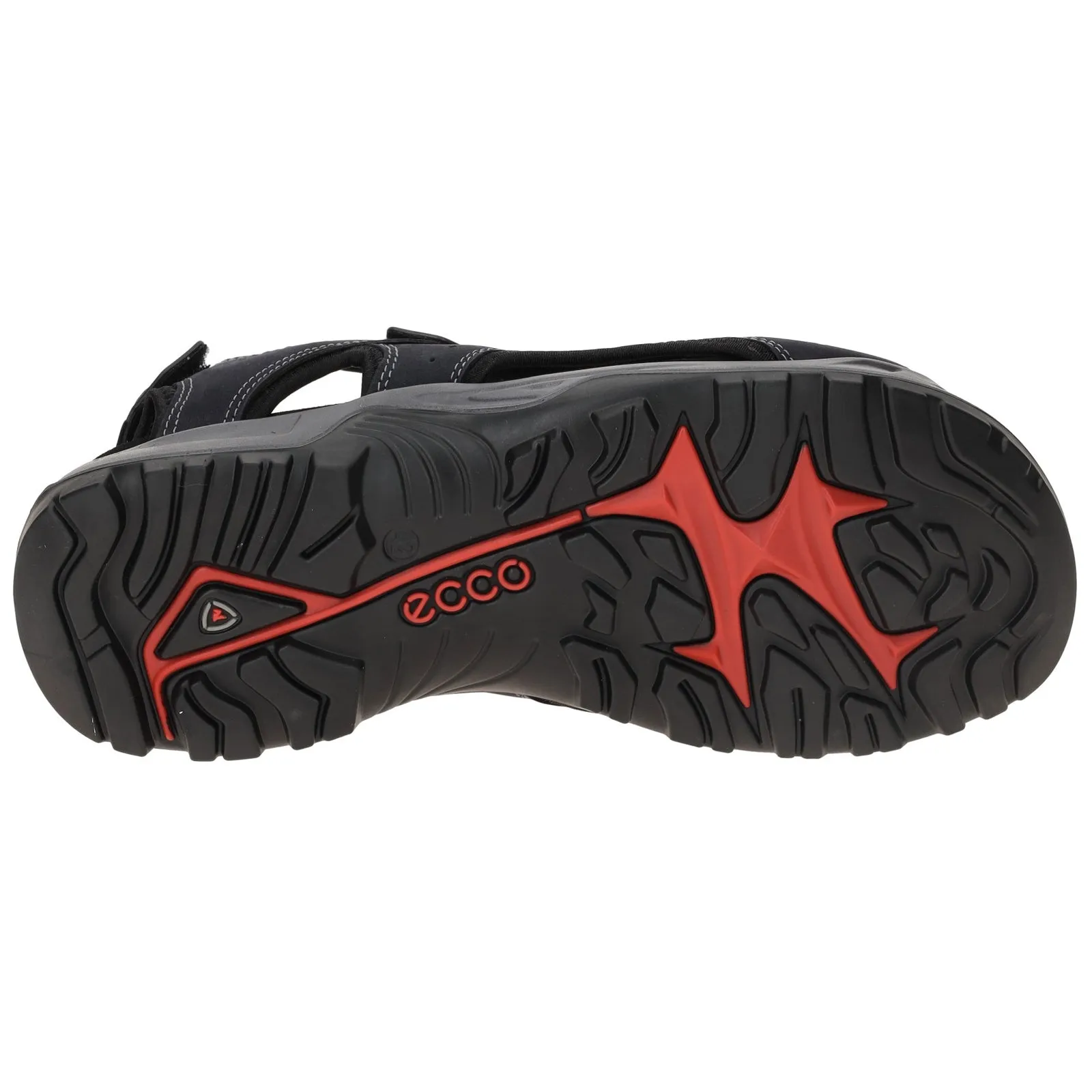Ecco Offroad Nubuck Men's Hook and Loop Sandals ecco Shoes