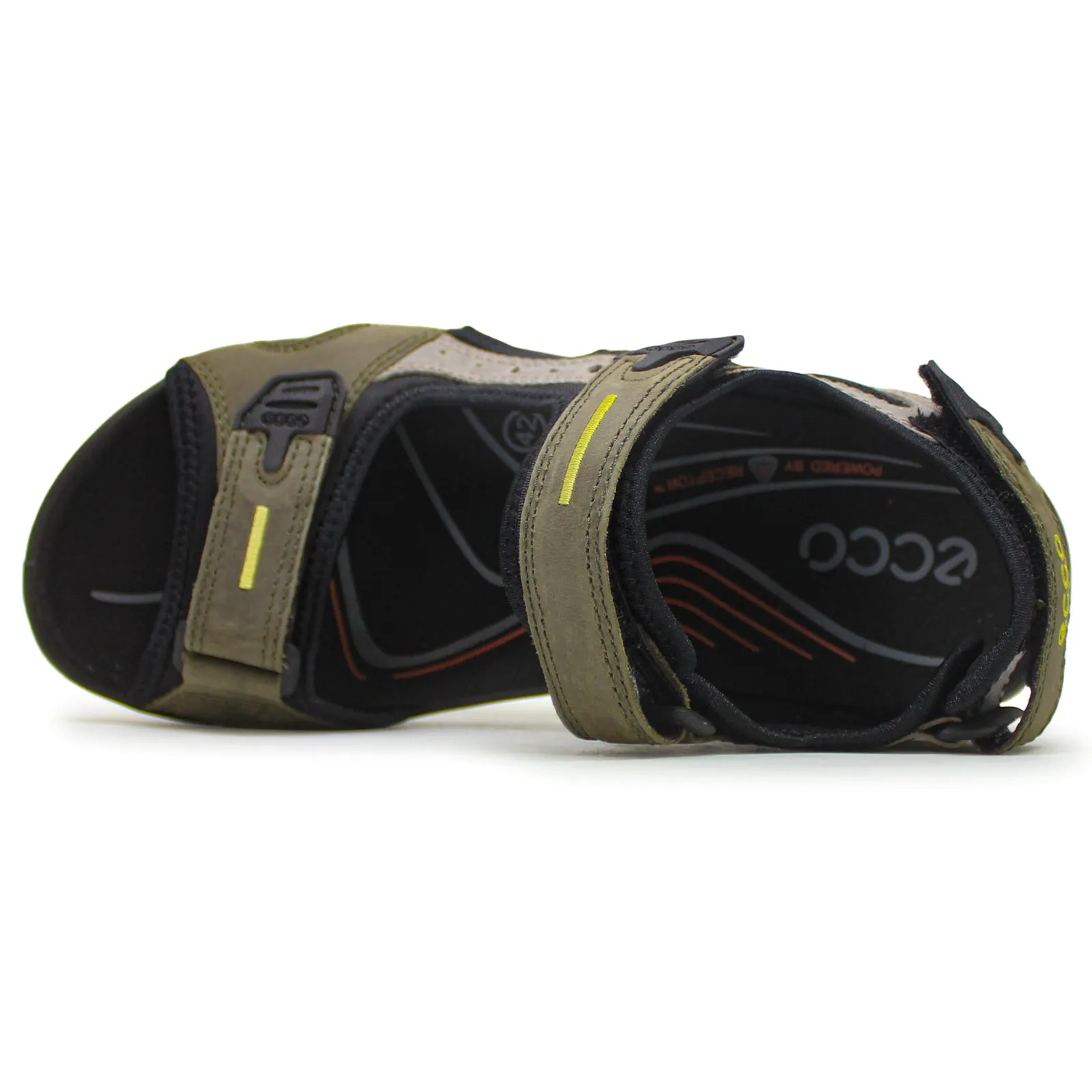 Ecco Offroad Oiled Nubuck Leather Men's Casual Sandals ecco Shoes