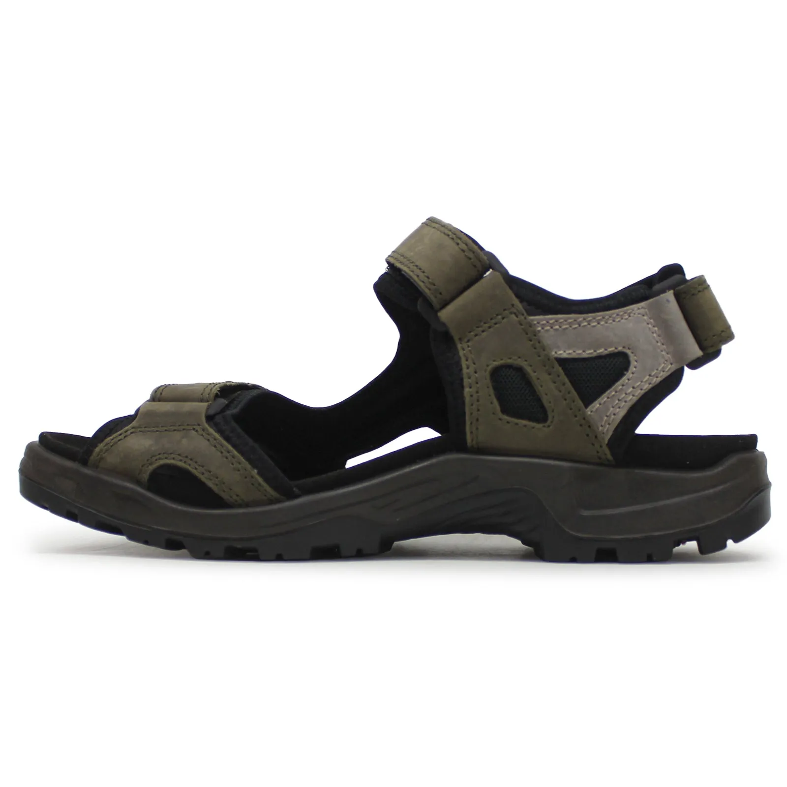 Ecco Offroad Oiled Nubuck Leather Men's Casual Sandals ecco Shoes