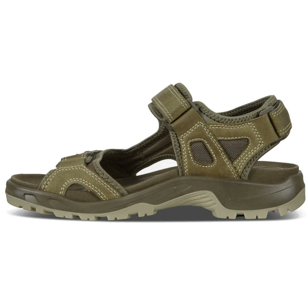 Ecco Offroad Oiled Nubuck Leather Men's Casual Sandals ecco Shoes