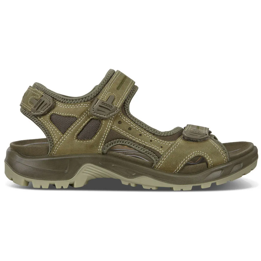 Ecco Offroad Oiled Nubuck Leather Men's Casual Sandals ecco Shoes