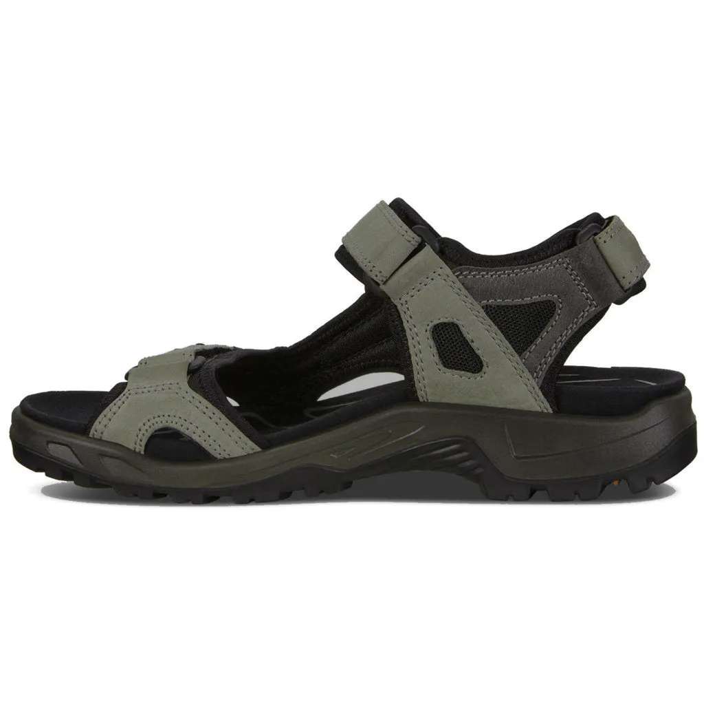 Ecco Offroad Oiled Nubuck Leather Men's Casual Sandals ecco Shoes