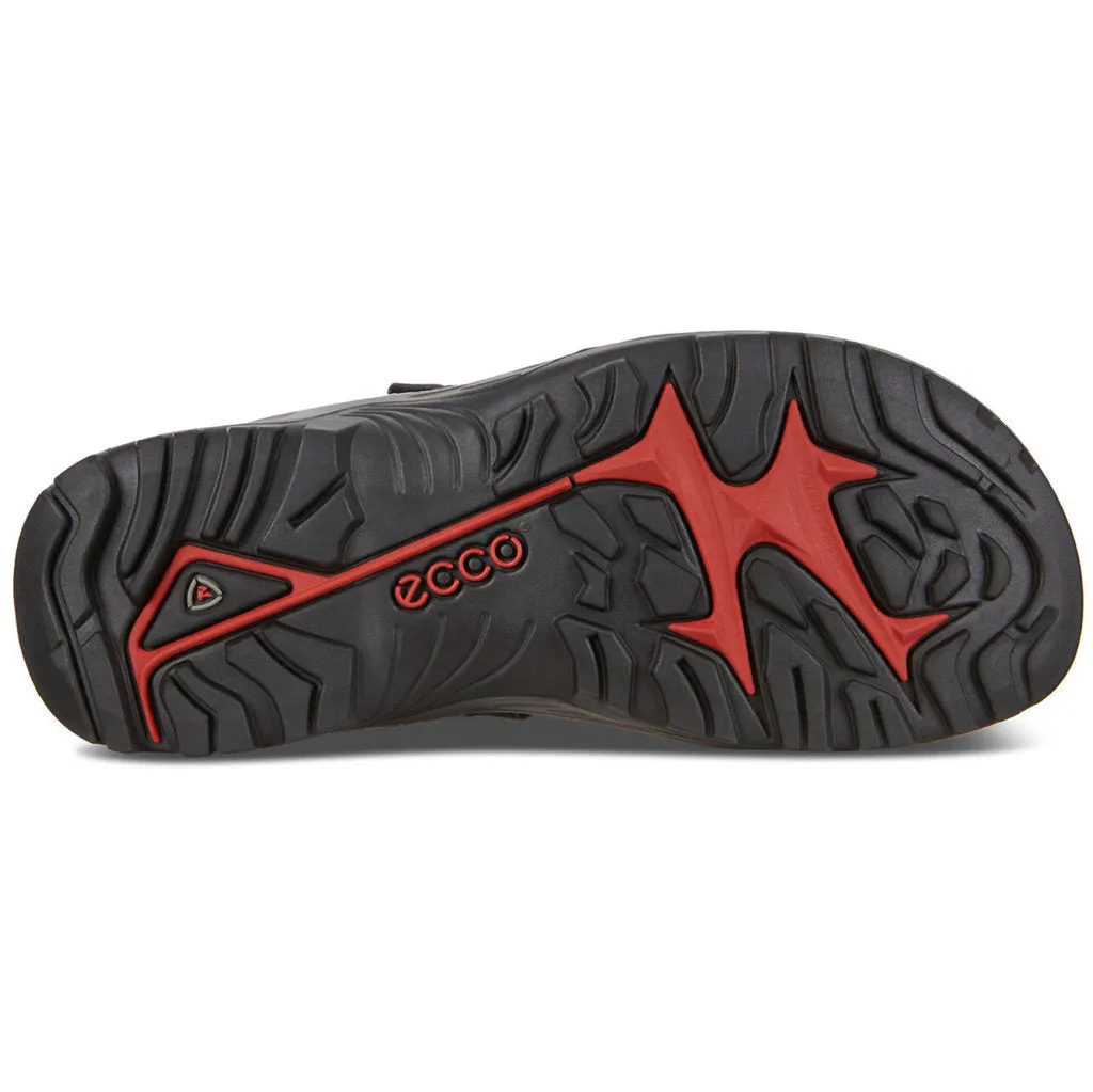 Ecco Offroad Oiled Nubuck Leather Men's Casual Sandals ecco Shoes
