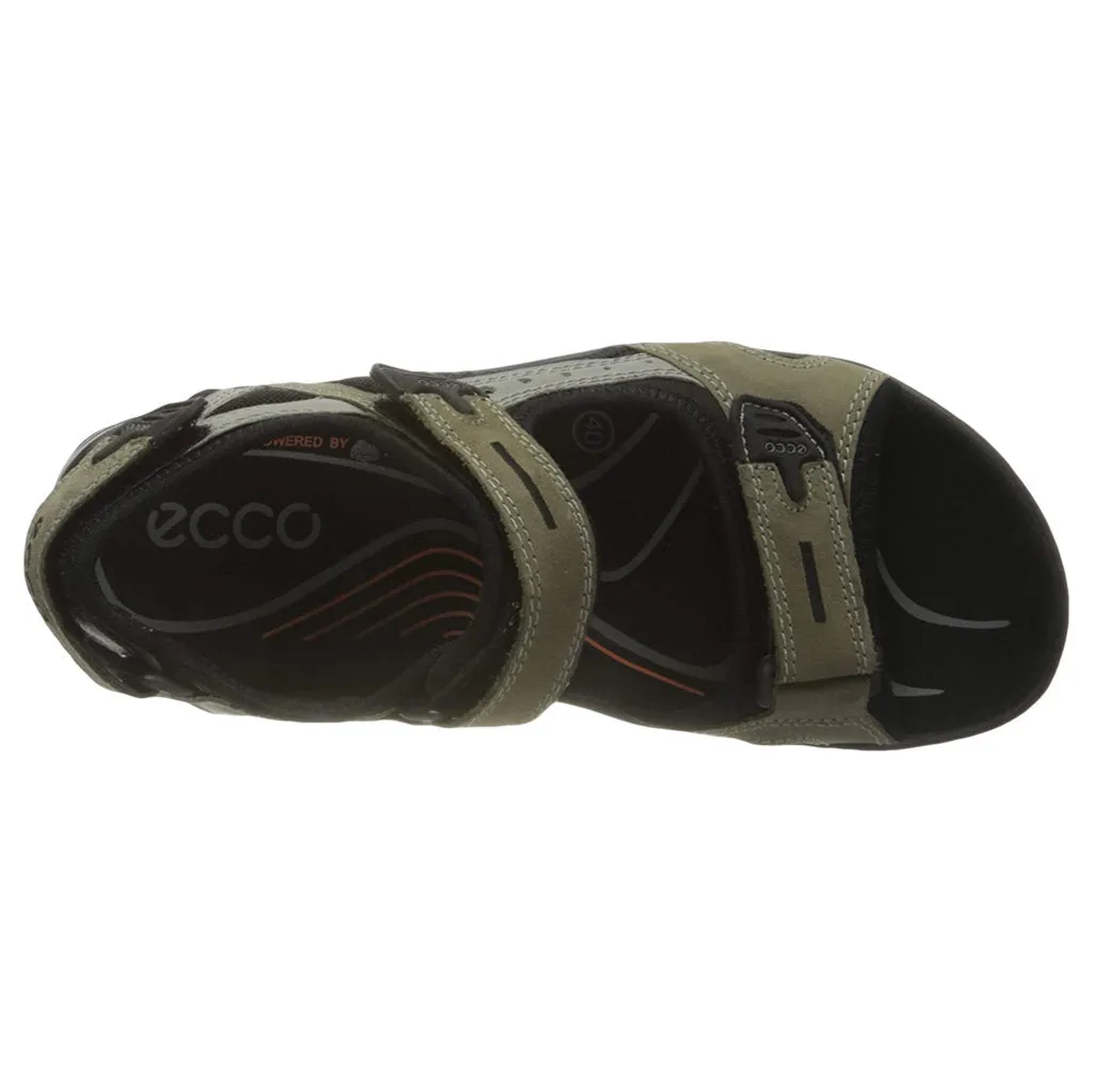 Ecco Offroad Oiled Nubuck Leather Men's Casual Sandals ecco Shoes