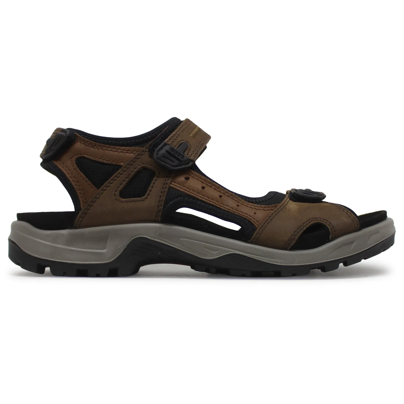 Ecco Offroad Oiled Nubuck Leather Men's Casual Sandals ecco Shoes